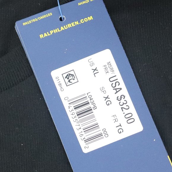 POLO RALPH LAUREN MEN'S PIMA JERSEY CREW-NECK - Picture 2 of 6